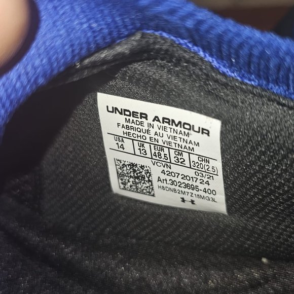 Men\'s UNWORN UA Project Rock 4 size 14 main image 5